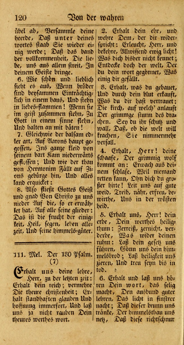 Unpartheyisches Gesang-Buch: enhaltend Geistrieche Lieder und Psalmen, zum allgemeinen Gebrauch des wahren Gottesdienstes (3rd aufl.) page 202