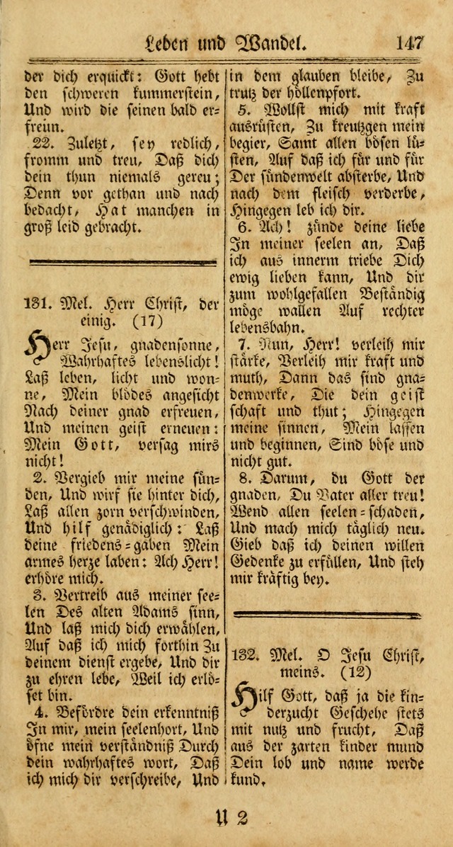 Unpartheyisches Gesang-Buch: enhaltend Geistrieche Lieder und Psalmen, zum allgemeinen Gebrauch des wahren Gottesdienstes (3rd aufl.) page 229