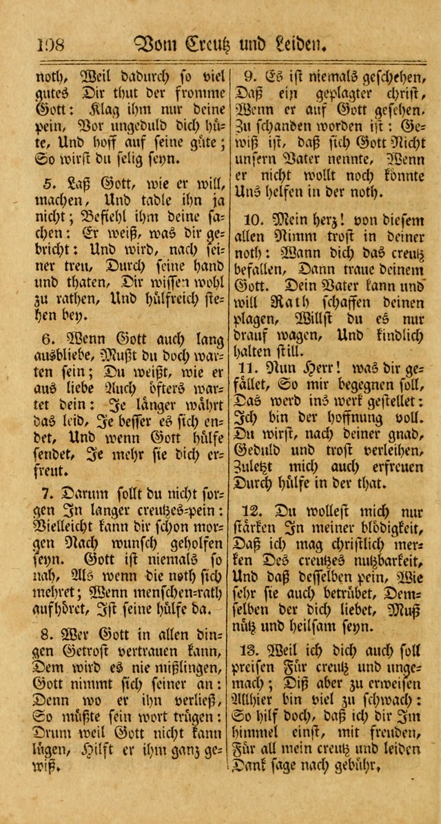 Unpartheyisches Gesang-Buch: enhaltend Geistrieche Lieder und Psalmen, zum allgemeinen Gebrauch des wahren Gottesdienstes (3rd aufl.) page 280