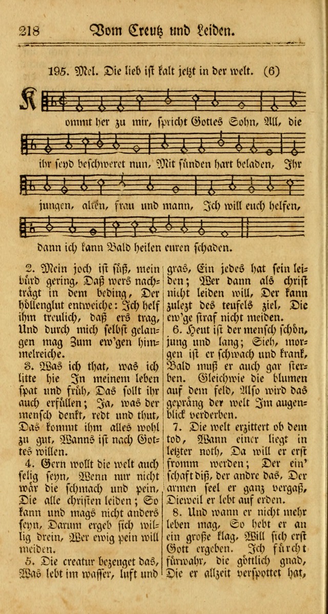 Unpartheyisches Gesang-Buch: enhaltend Geistrieche Lieder und Psalmen, zum allgemeinen Gebrauch des wahren Gottesdienstes (3rd aufl.) page 300