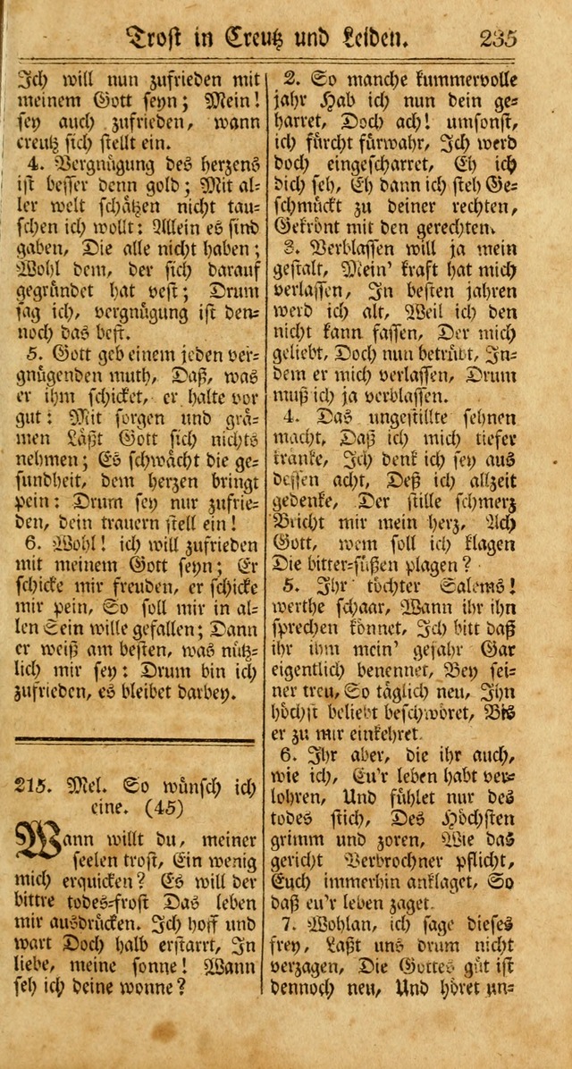 Unpartheyisches Gesang-Buch: enhaltend Geistrieche Lieder und Psalmen, zum allgemeinen Gebrauch des wahren Gottesdienstes (3rd aufl.) page 317