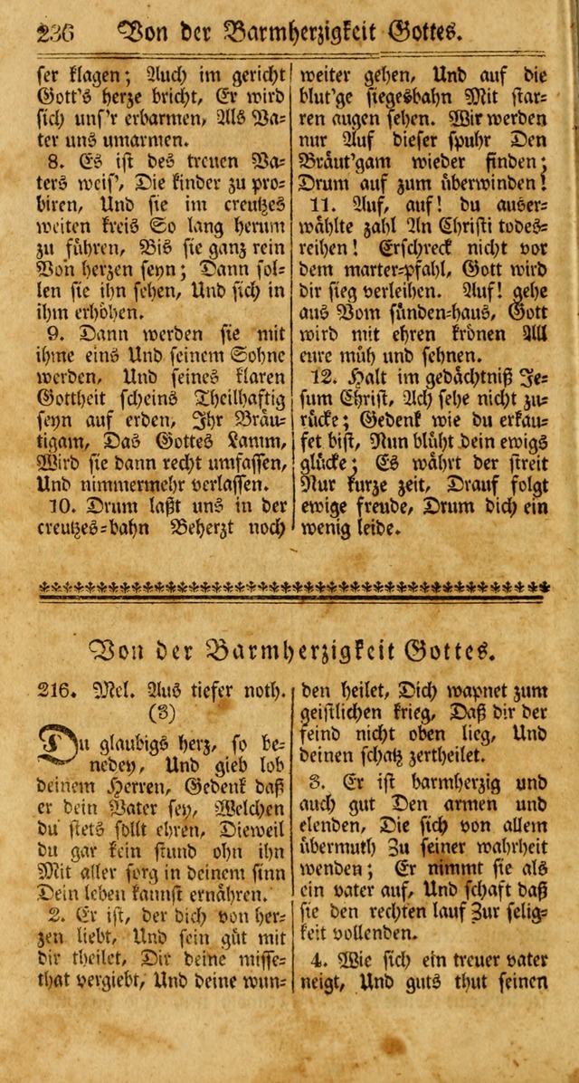 Unpartheyisches Gesang-Buch: enhaltend Geistrieche Lieder und Psalmen, zum allgemeinen Gebrauch des wahren Gottesdienstes (3rd aufl.) page 318