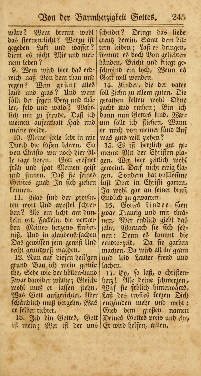 Unpartheyisches Gesang-Buch: enhaltend Geistrieche Lieder und Psalmen, zum allgemeinen Gebrauch des wahren Gottesdienstes (3rd aufl.) page 327