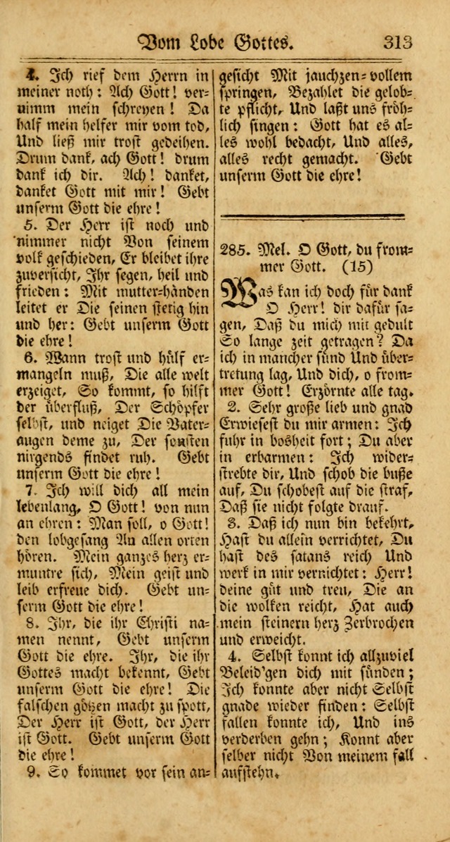 Unpartheyisches Gesang-Buch: enhaltend Geistrieche Lieder und Psalmen, zum allgemeinen Gebrauch des wahren Gottesdienstes (3rd aufl.) page 395