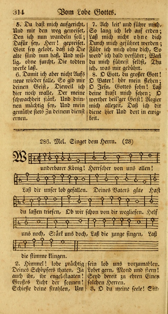 Unpartheyisches Gesang-Buch: enhaltend Geistrieche Lieder und Psalmen, zum allgemeinen Gebrauch des wahren Gottesdienstes (3rd aufl.) page 396