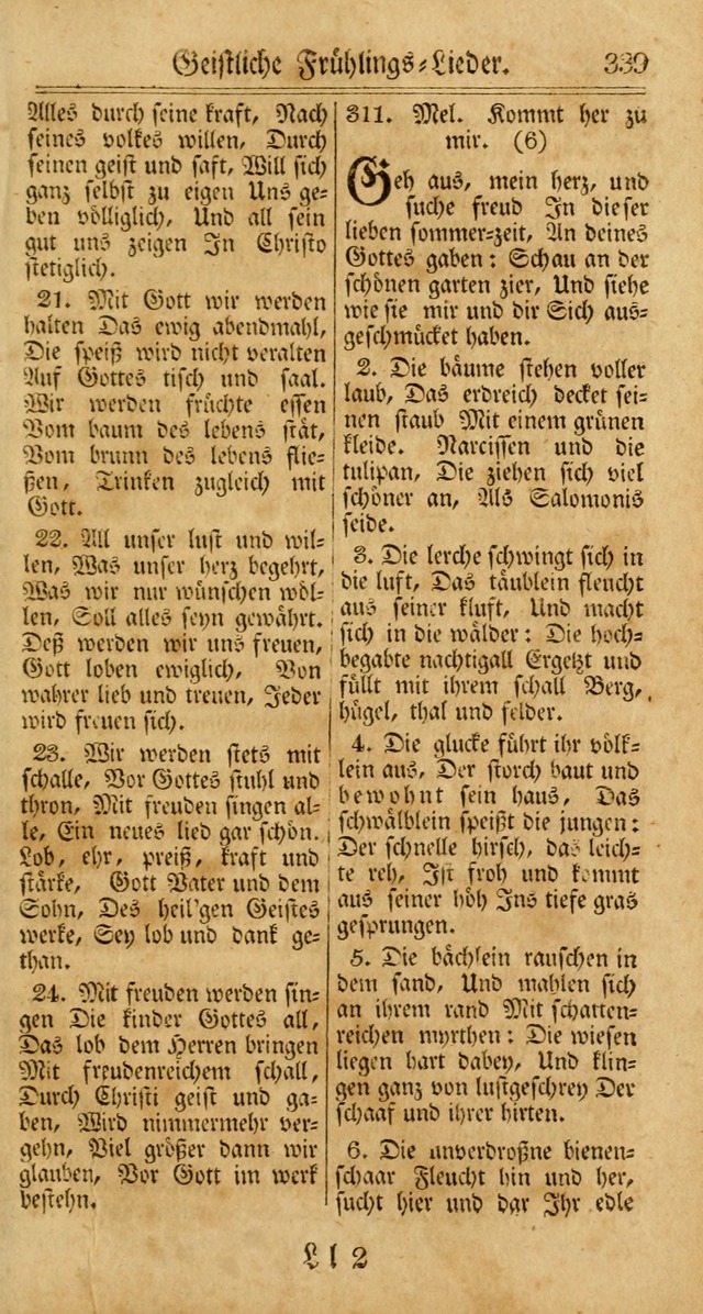 Unpartheyisches Gesang-Buch: enhaltend Geistrieche Lieder und Psalmen, zum allgemeinen Gebrauch des wahren Gottesdienstes (3rd aufl.) page 421