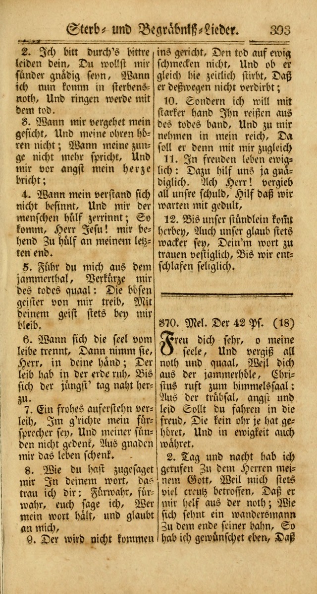 Unpartheyisches Gesang-Buch: enhaltend Geistrieche Lieder und Psalmen, zum allgemeinen Gebrauch des wahren Gottesdienstes (3rd aufl.) page 475