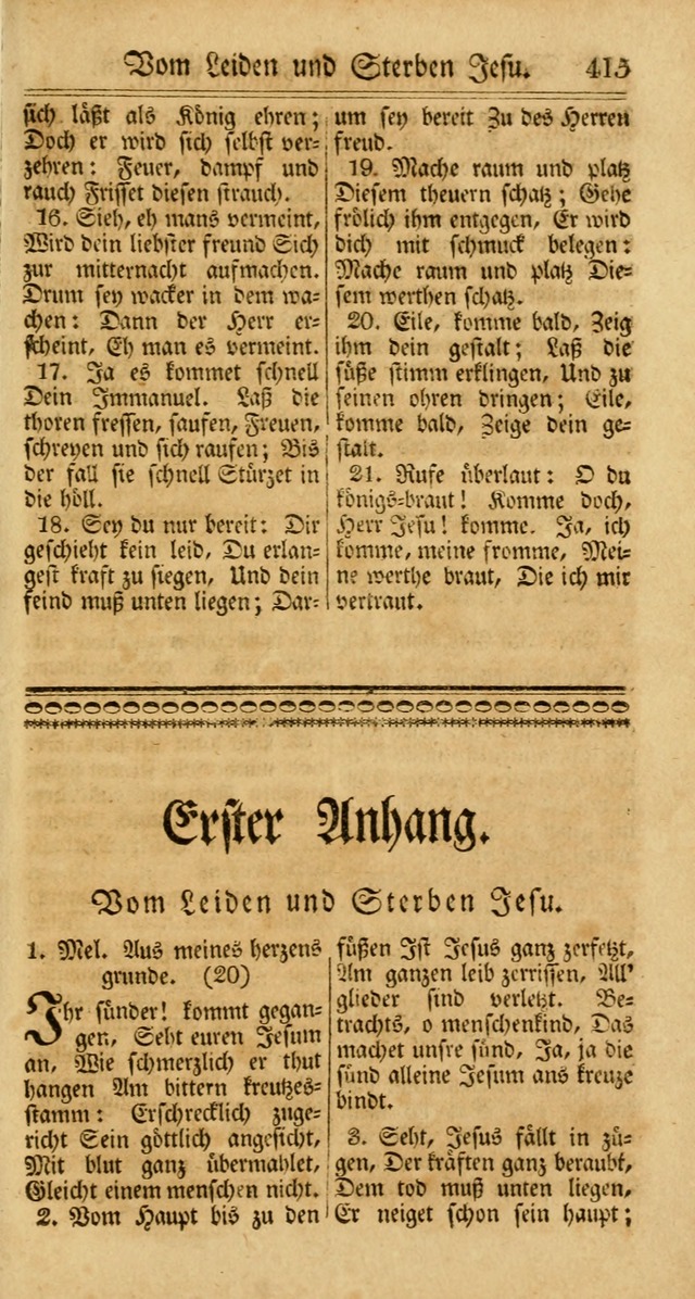 Unpartheyisches Gesang-Buch: enhaltend Geistrieche Lieder und Psalmen, zum allgemeinen Gebrauch des wahren Gottesdienstes (3rd aufl.) page 497