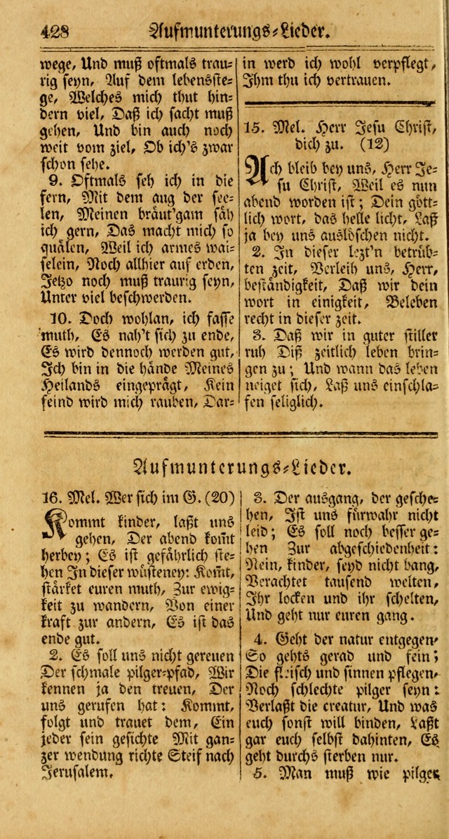 Unpartheyisches Gesang-Buch: enhaltend Geistrieche Lieder und Psalmen, zum allgemeinen Gebrauch des wahren Gottesdienstes (3rd aufl.) page 510