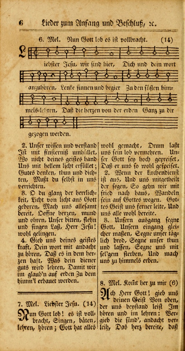 Unpartheyisches Gesang-Buch: enhaltend Geistrieche Lieder und Psalmen, zum allgemeinen Gebrauch des wahren Gottesdienstes (3rd aufl.) page 86