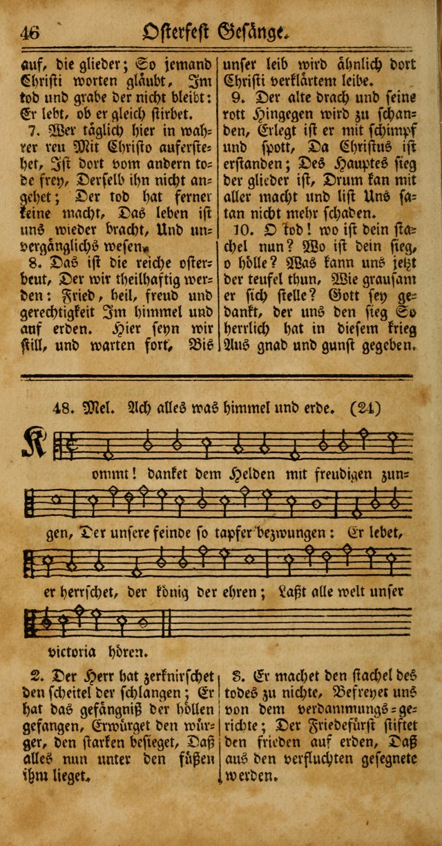 Unpartheyisches Gesang-Buch: enhaltend Geistrieche Lieder und Psalmen, zum allgemeinen Gebrauch des wahren Gottesdienstes (4th verb. Aufl., mit einem Anhang) page 126