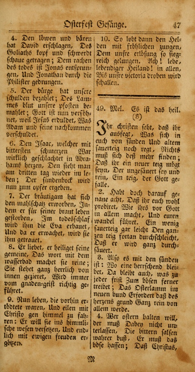 Unpartheyisches Gesang-Buch: enhaltend Geistrieche Lieder und Psalmen, zum allgemeinen Gebrauch des wahren Gottesdienstes (4th verb. Aufl., mit einem Anhang) page 127