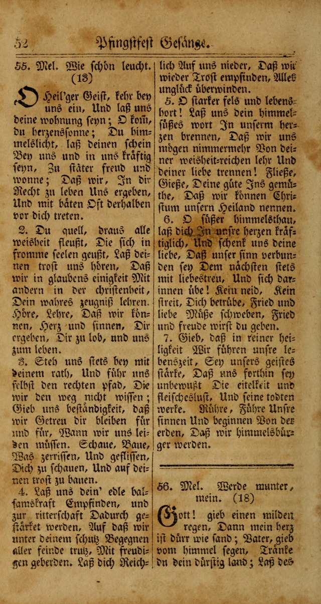 Unpartheyisches Gesang-Buch: enhaltend Geistrieche Lieder und Psalmen, zum allgemeinen Gebrauch des wahren Gottesdienstes (4th verb. Aufl., mit einem Anhang) page 132