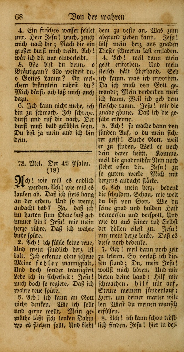 Unpartheyisches Gesang-Buch: enhaltend Geistrieche Lieder und Psalmen, zum allgemeinen Gebrauch des wahren Gottesdienstes (4th verb. Aufl., mit einem Anhang) page 148