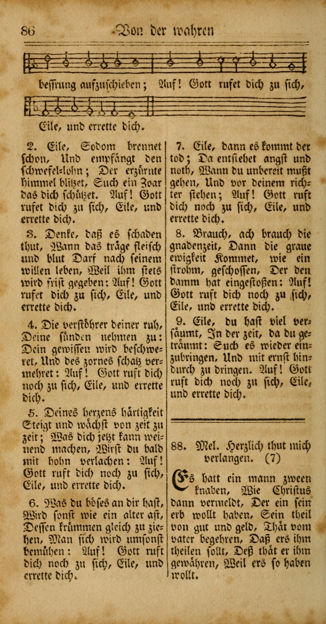 Unpartheyisches Gesang-Buch: enhaltend Geistrieche Lieder und Psalmen, zum allgemeinen Gebrauch des wahren Gottesdienstes (4th verb. Aufl., mit einem Anhang) page 166