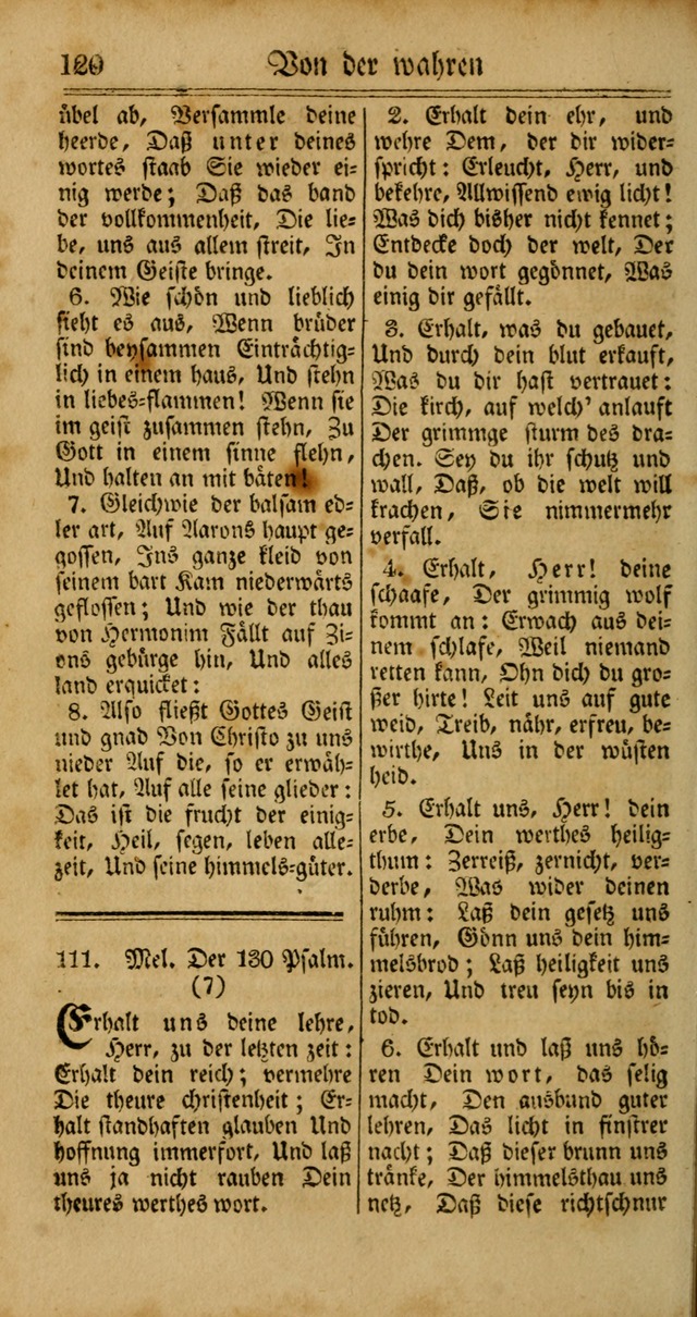 Unpartheyisches Gesang-Buch: enhaltend Geistrieche Lieder und Psalmen, zum allgemeinen Gebrauch des wahren Gottesdienstes (4th verb. Aufl., mit einem Anhang) page 200