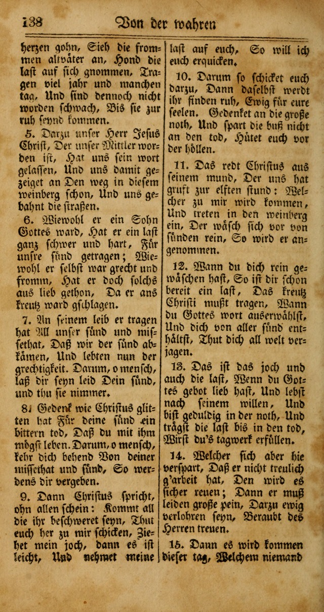 Unpartheyisches Gesang-Buch: enhaltend Geistrieche Lieder und Psalmen, zum allgemeinen Gebrauch des wahren Gottesdienstes (4th verb. Aufl., mit einem Anhang) page 218