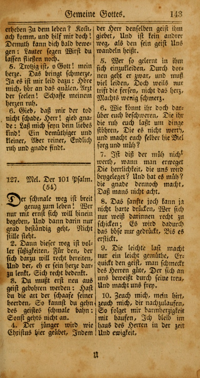 Unpartheyisches Gesang-Buch: enhaltend Geistrieche Lieder und Psalmen, zum allgemeinen Gebrauch des wahren Gottesdienstes (4th verb. Aufl., mit einem Anhang) page 223