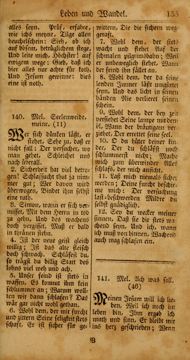 Unpartheyisches Gesang-Buch: enhaltend Geistrieche Lieder und Psalmen, zum allgemeinen Gebrauch des wahren Gottesdienstes (4th verb. Aufl., mit einem Anhang) page 235