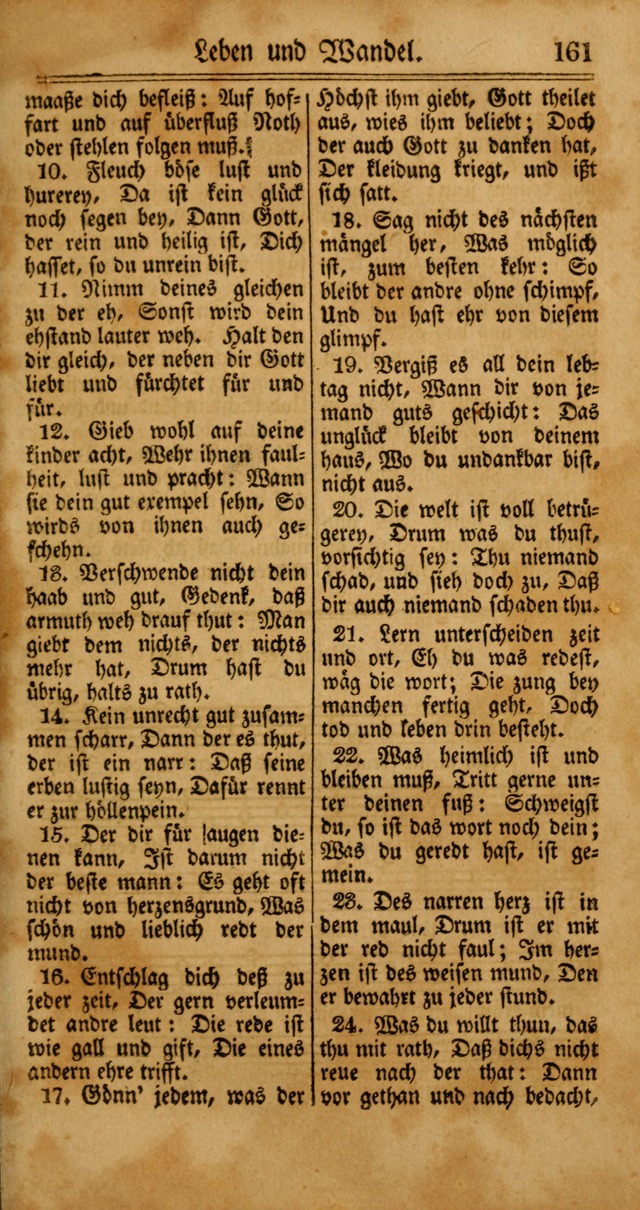 Unpartheyisches Gesang-Buch: enhaltend Geistrieche Lieder und Psalmen, zum allgemeinen Gebrauch des wahren Gottesdienstes (4th verb. Aufl., mit einem Anhang) page 241