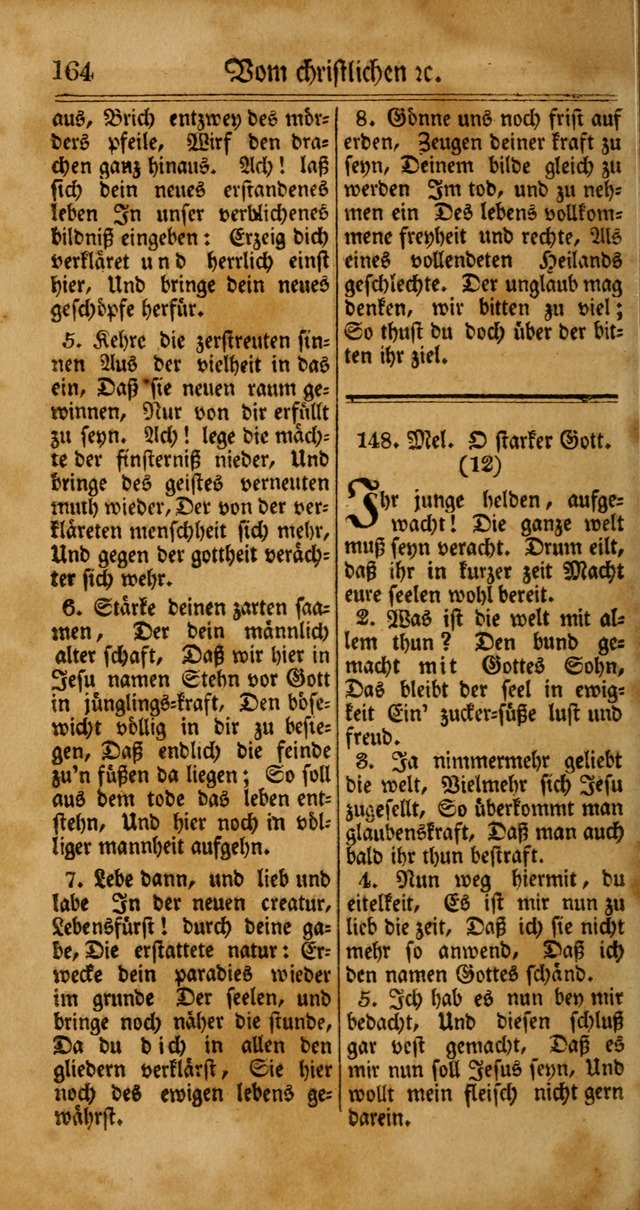 Unpartheyisches Gesang-Buch: enhaltend Geistrieche Lieder und Psalmen, zum allgemeinen Gebrauch des wahren Gottesdienstes (4th verb. Aufl., mit einem Anhang) page 244