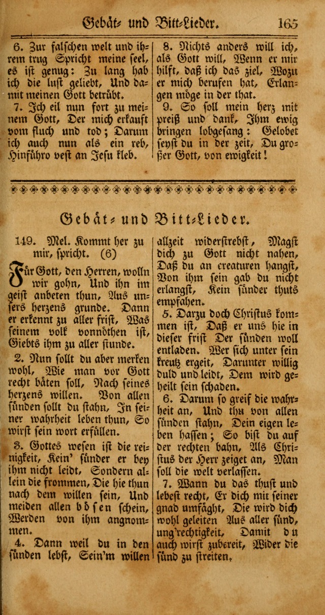 Unpartheyisches Gesang-Buch: enhaltend Geistrieche Lieder und Psalmen, zum allgemeinen Gebrauch des wahren Gottesdienstes (4th verb. Aufl., mit einem Anhang) page 245