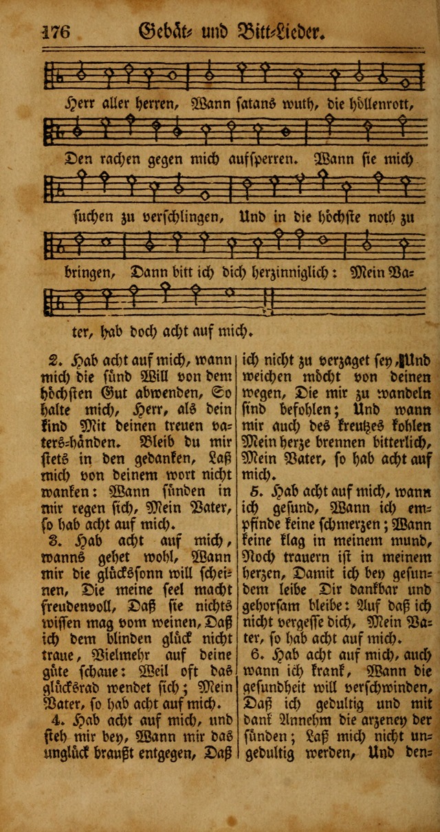 Unpartheyisches Gesang-Buch: enhaltend Geistrieche Lieder und Psalmen, zum allgemeinen Gebrauch des wahren Gottesdienstes (4th verb. Aufl., mit einem Anhang) page 256