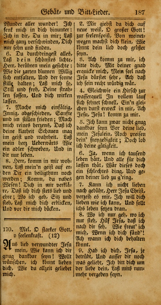 Unpartheyisches Gesang-Buch: enhaltend Geistrieche Lieder und Psalmen, zum allgemeinen Gebrauch des wahren Gottesdienstes (4th verb. Aufl., mit einem Anhang) page 267