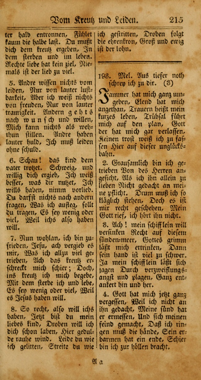 Unpartheyisches Gesang-Buch: enhaltend Geistrieche Lieder und Psalmen, zum allgemeinen Gebrauch des wahren Gottesdienstes (4th verb. Aufl., mit einem Anhang) page 295