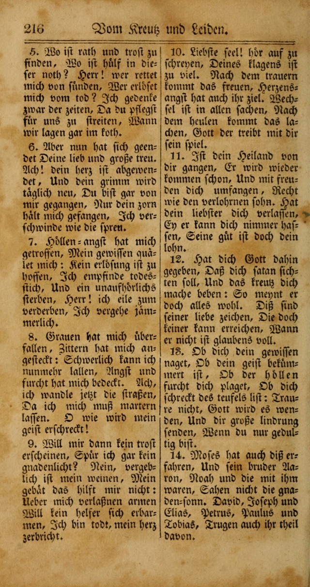 Unpartheyisches Gesang-Buch: enhaltend Geistrieche Lieder und Psalmen, zum allgemeinen Gebrauch des wahren Gottesdienstes (4th verb. Aufl., mit einem Anhang) page 296