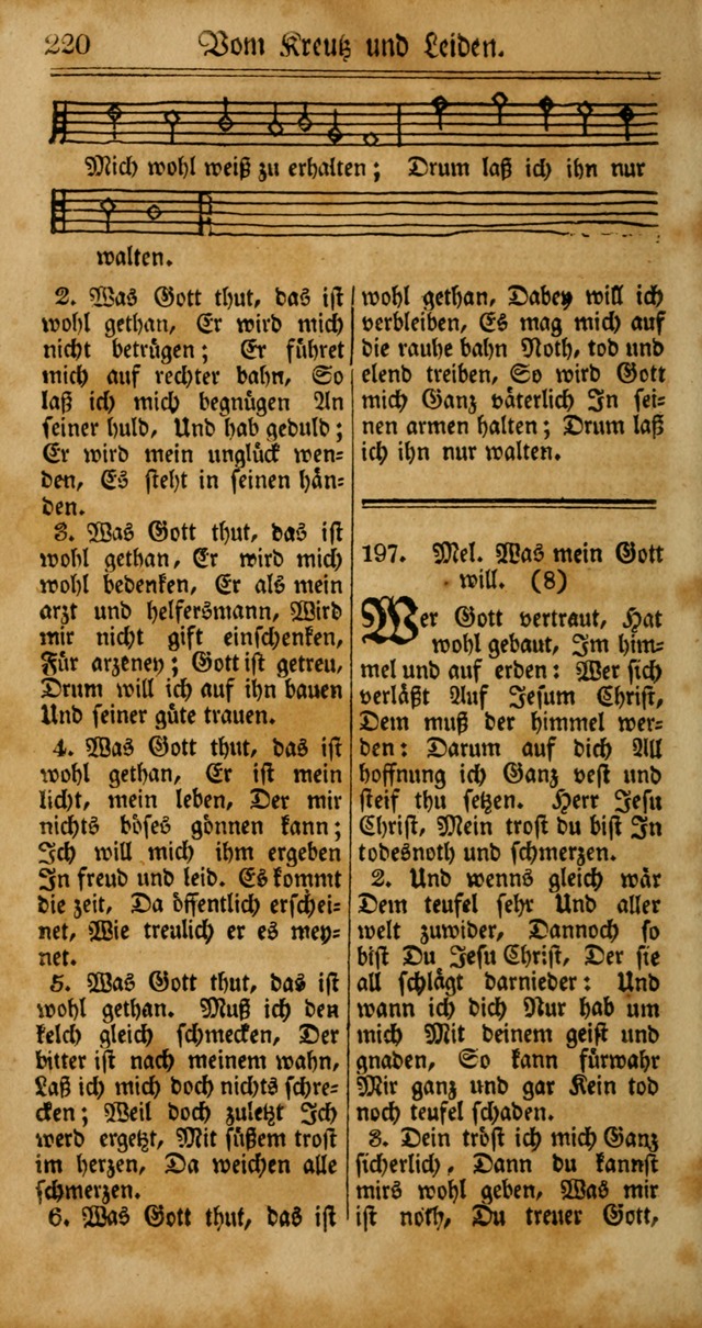 Unpartheyisches Gesang-Buch: enhaltend Geistrieche Lieder und Psalmen, zum allgemeinen Gebrauch des wahren Gottesdienstes (4th verb. Aufl., mit einem Anhang) page 300