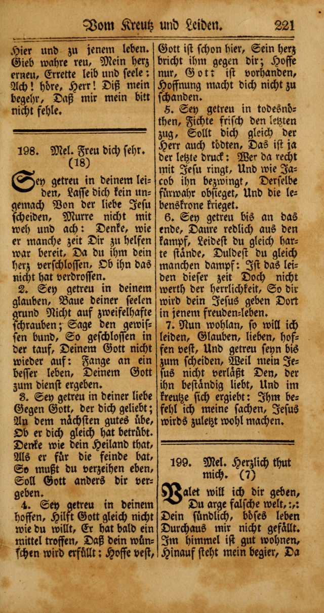 Unpartheyisches Gesang-Buch: enhaltend Geistrieche Lieder und Psalmen, zum allgemeinen Gebrauch des wahren Gottesdienstes (4th verb. Aufl., mit einem Anhang) page 301