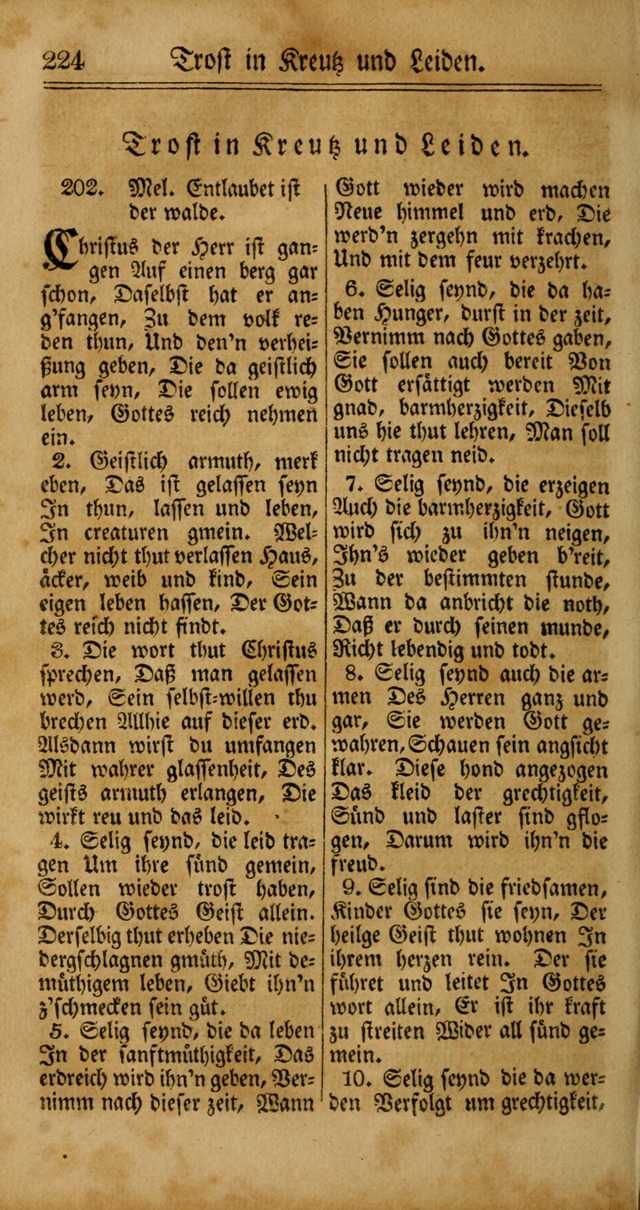 Unpartheyisches Gesang-Buch: enhaltend Geistrieche Lieder und Psalmen, zum allgemeinen Gebrauch des wahren Gottesdienstes (4th verb. Aufl., mit einem Anhang) page 304