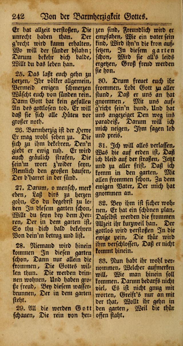 Unpartheyisches Gesang-Buch: enhaltend Geistrieche Lieder und Psalmen, zum allgemeinen Gebrauch des wahren Gottesdienstes (4th verb. Aufl., mit einem Anhang) page 322