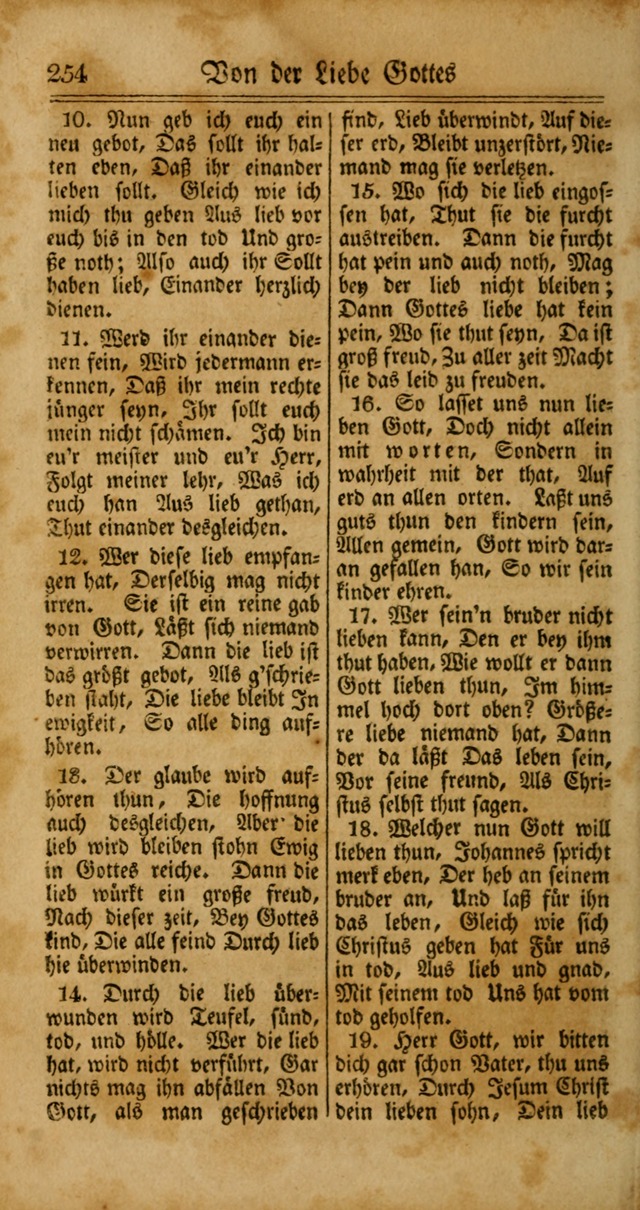 Unpartheyisches Gesang-Buch: enhaltend Geistrieche Lieder und Psalmen, zum allgemeinen Gebrauch des wahren Gottesdienstes (4th verb. Aufl., mit einem Anhang) page 334