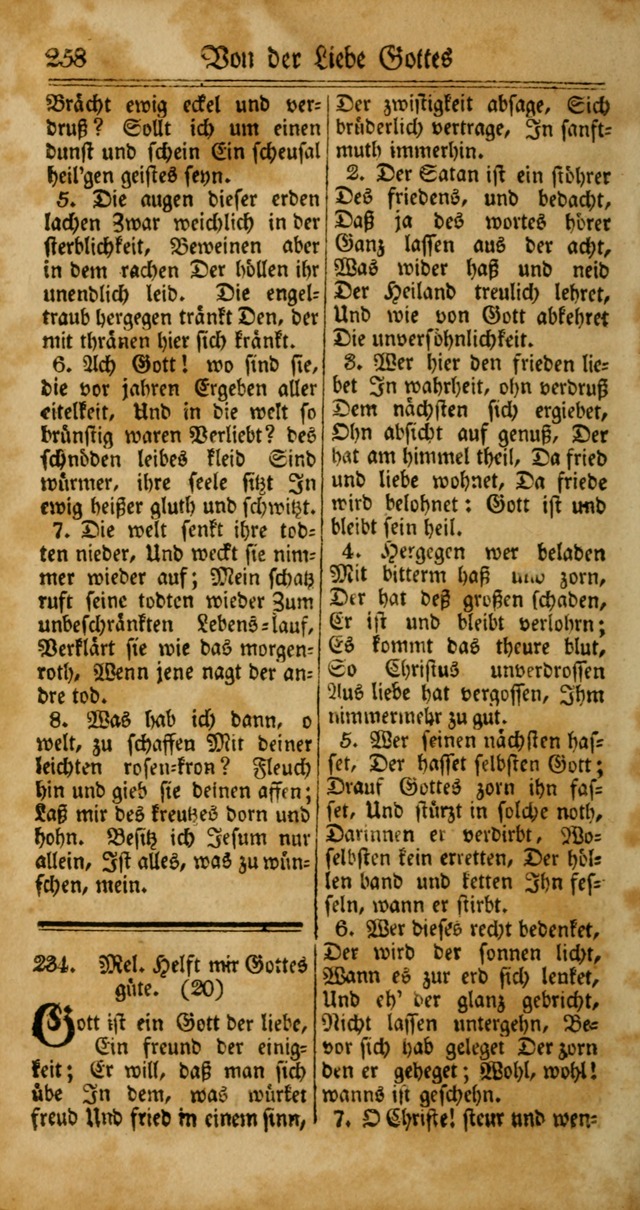 Unpartheyisches Gesang-Buch: enhaltend Geistrieche Lieder und Psalmen, zum allgemeinen Gebrauch des wahren Gottesdienstes (4th verb. Aufl., mit einem Anhang) page 338