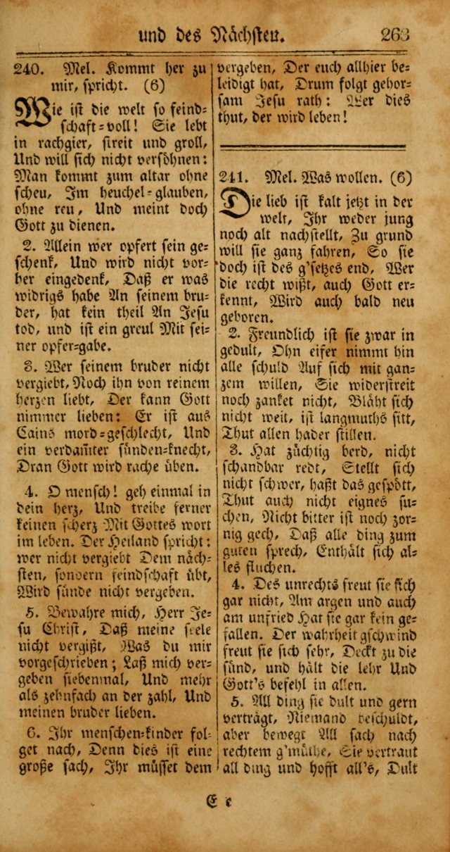 Unpartheyisches Gesang-Buch: enhaltend Geistrieche Lieder und Psalmen, zum allgemeinen Gebrauch des wahren Gottesdienstes (4th verb. Aufl., mit einem Anhang) page 343