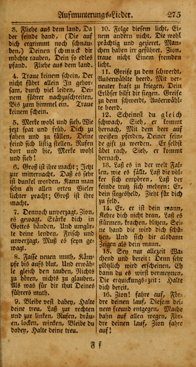 Unpartheyisches Gesang-Buch: enhaltend Geistrieche Lieder und Psalmen, zum allgemeinen Gebrauch des wahren Gottesdienstes (4th verb. Aufl., mit einem Anhang) page 355