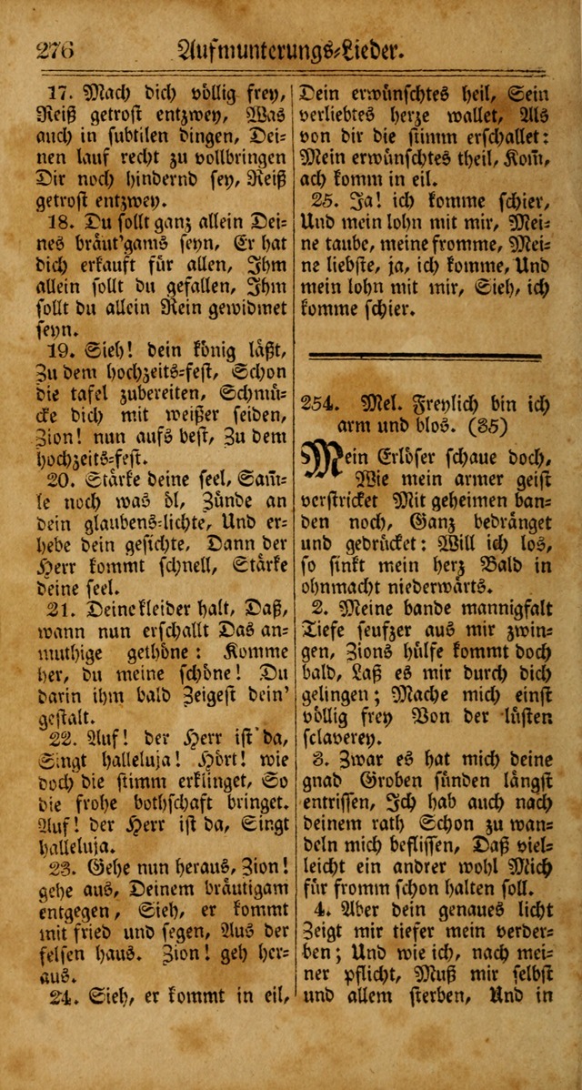 Unpartheyisches Gesang-Buch: enhaltend Geistrieche Lieder und Psalmen, zum allgemeinen Gebrauch des wahren Gottesdienstes (4th verb. Aufl., mit einem Anhang) page 356