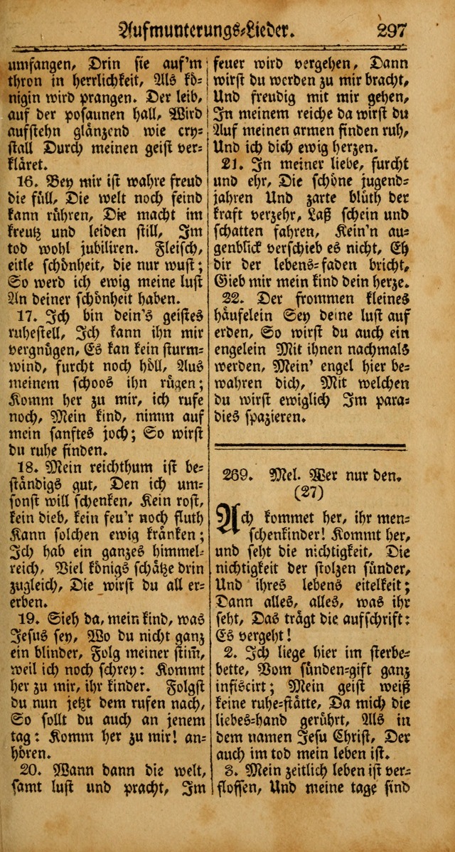 Unpartheyisches Gesang-Buch: enhaltend Geistrieche Lieder und Psalmen, zum allgemeinen Gebrauch des wahren Gottesdienstes (4th verb. Aufl., mit einem Anhang) page 377