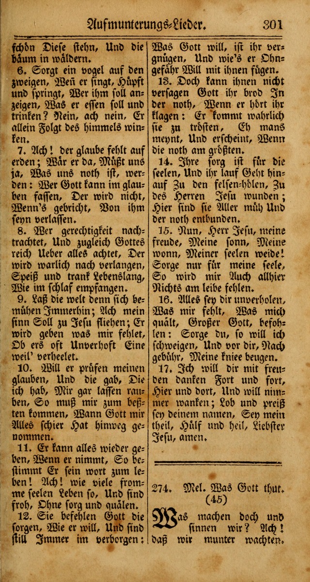 Unpartheyisches Gesang-Buch: enhaltend Geistrieche Lieder und Psalmen, zum allgemeinen Gebrauch des wahren Gottesdienstes (4th verb. Aufl., mit einem Anhang) page 381