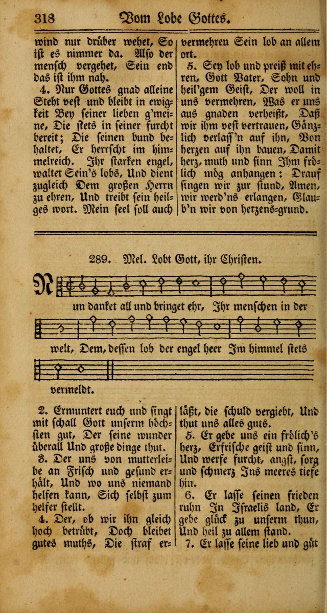 Unpartheyisches Gesang-Buch: enhaltend Geistrieche Lieder und Psalmen, zum allgemeinen Gebrauch des wahren Gottesdienstes (4th verb. Aufl., mit einem Anhang) page 398