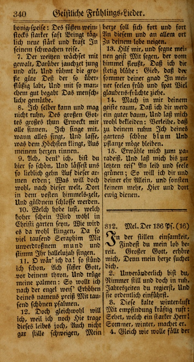 Unpartheyisches Gesang-Buch: enhaltend Geistrieche Lieder und Psalmen, zum allgemeinen Gebrauch des wahren Gottesdienstes (4th verb. Aufl., mit einem Anhang) page 420