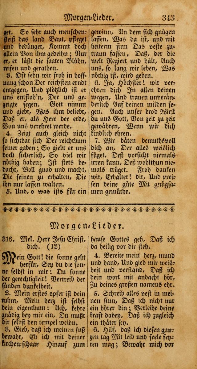 Unpartheyisches Gesang-Buch: enhaltend Geistrieche Lieder und Psalmen, zum allgemeinen Gebrauch des wahren Gottesdienstes (4th verb. Aufl., mit einem Anhang) page 423