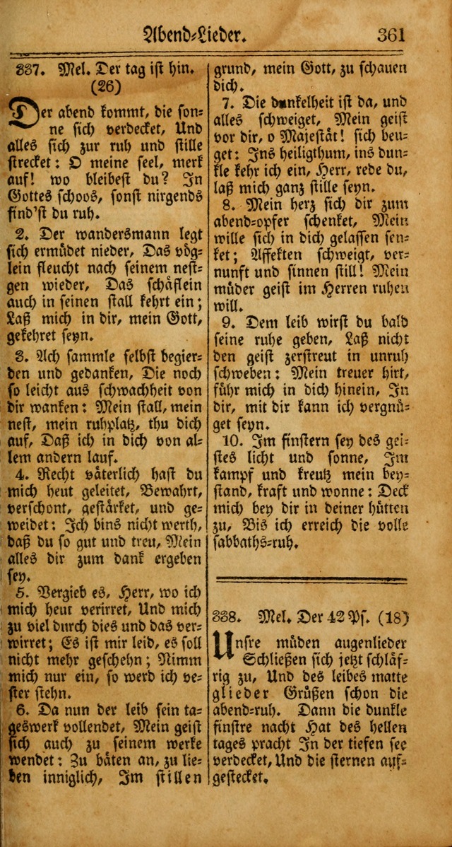 Unpartheyisches Gesang-Buch: enhaltend Geistrieche Lieder und Psalmen, zum allgemeinen Gebrauch des wahren Gottesdienstes (4th verb. Aufl., mit einem Anhang) page 441