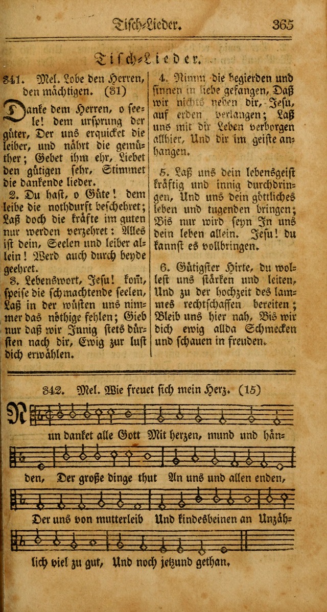 Unpartheyisches Gesang-Buch: enhaltend Geistrieche Lieder und Psalmen, zum allgemeinen Gebrauch des wahren Gottesdienstes (4th verb. Aufl., mit einem Anhang) page 445