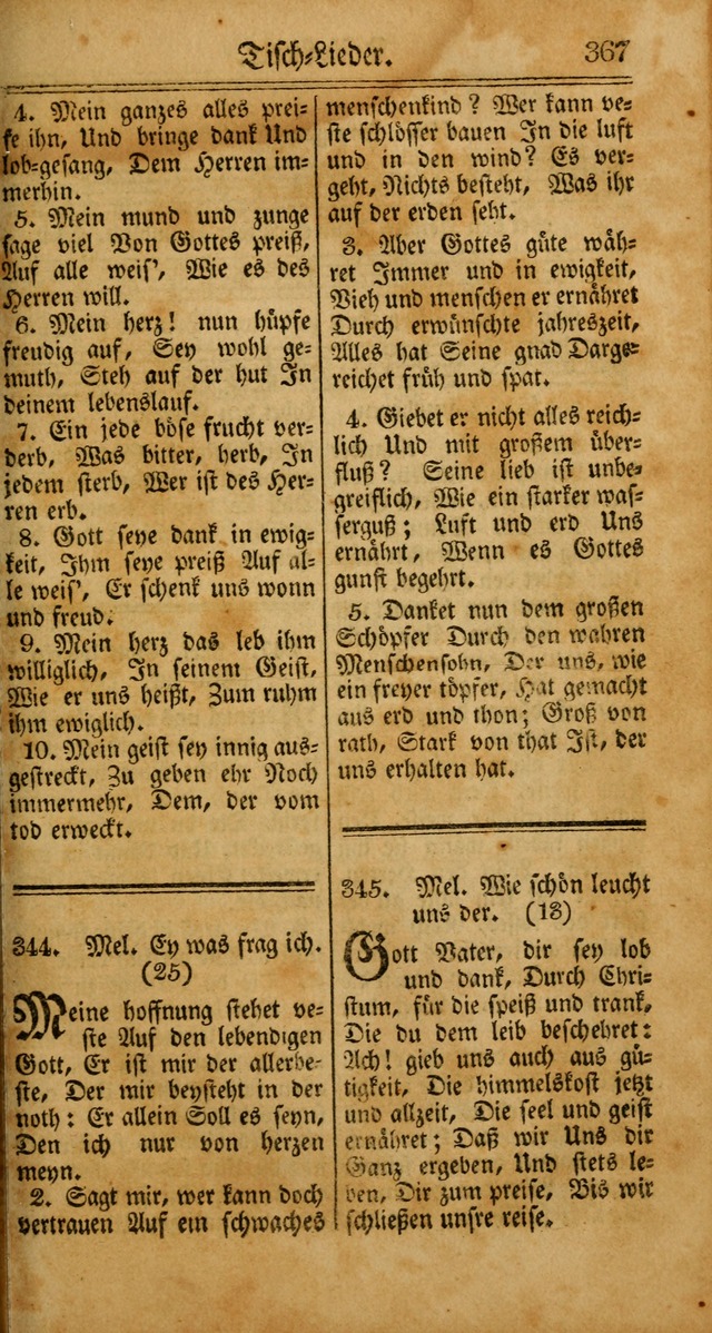 Unpartheyisches Gesang-Buch: enhaltend Geistrieche Lieder und Psalmen, zum allgemeinen Gebrauch des wahren Gottesdienstes (4th verb. Aufl., mit einem Anhang) page 447