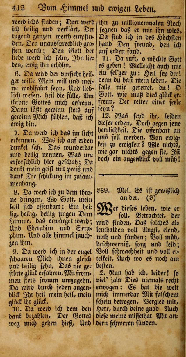 Unpartheyisches Gesang-Buch: enhaltend Geistrieche Lieder und Psalmen, zum allgemeinen Gebrauch des wahren Gottesdienstes (4th verb. Aufl., mit einem Anhang) page 492