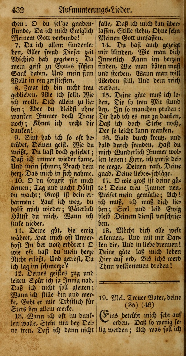 Unpartheyisches Gesang-Buch: enhaltend Geistrieche Lieder und Psalmen, zum allgemeinen Gebrauch des wahren Gottesdienstes (4th verb. Aufl., mit einem Anhang) page 512