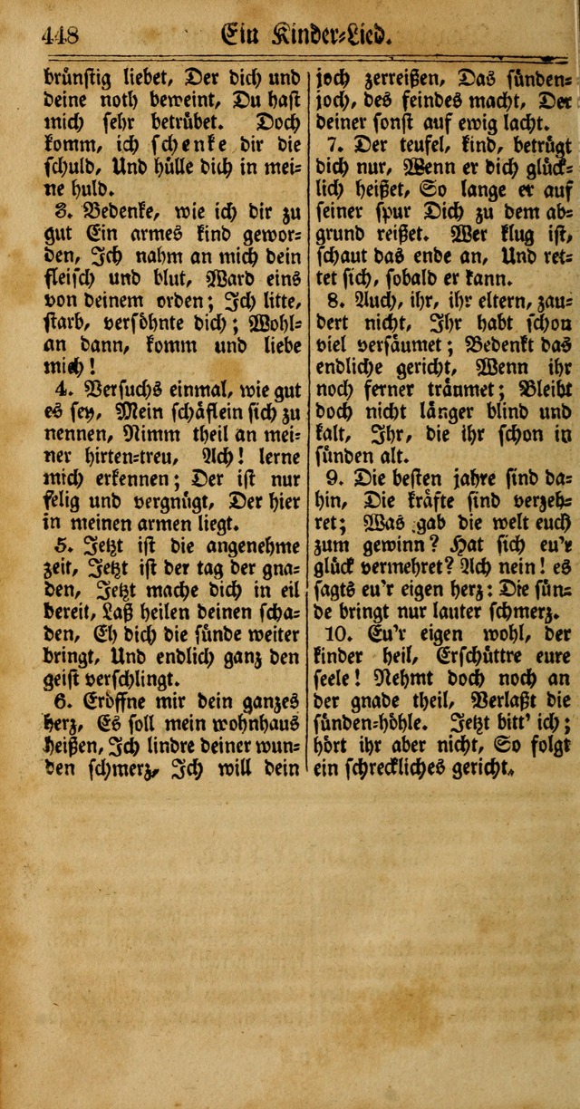 Unpartheyisches Gesang-Buch: enhaltend Geistrieche Lieder und Psalmen, zum allgemeinen Gebrauch des wahren Gottesdienstes (4th verb. Aufl., mit einem Anhang) page 528